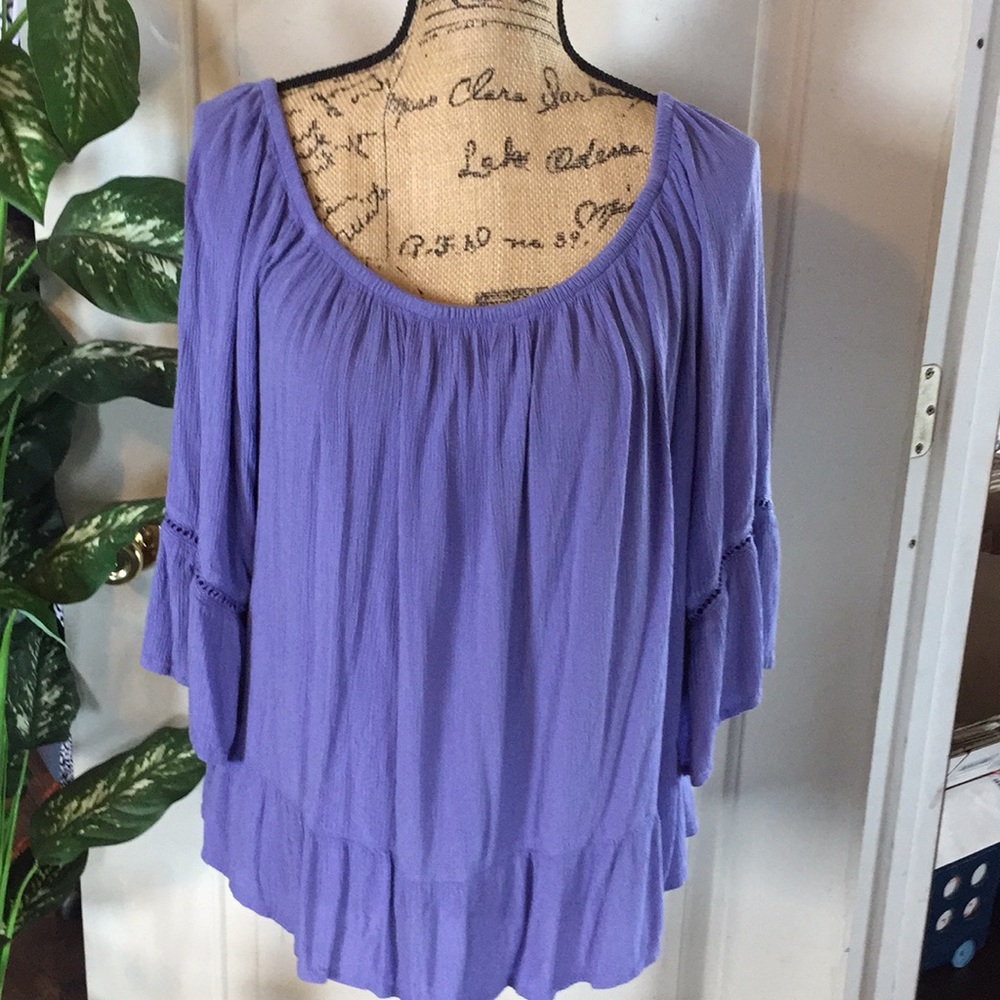 Mossimo Lavender XXL Pullover Top